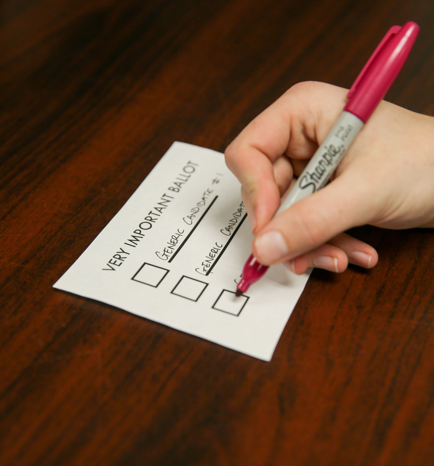 usc voting ballot